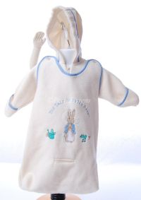 Quiltex Peter Rabbit Beatrix Potter 2pc Newborn Bunting Set